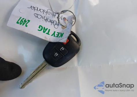 2019 Toyota Highlander Le z USA, uszkodzony, nr VIN 5TDBZRFH7KS950730